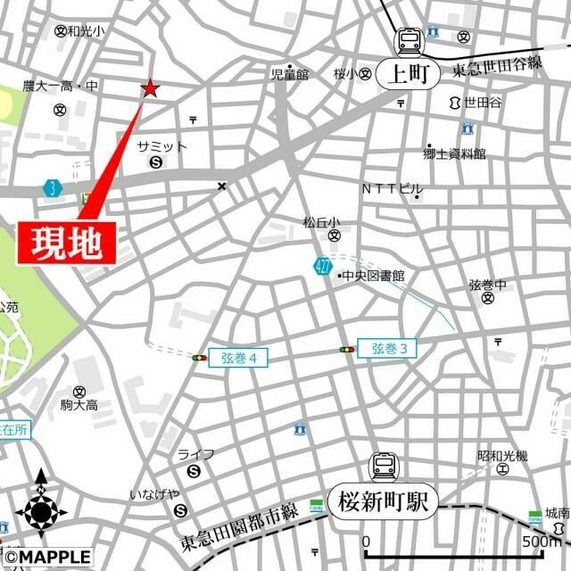 ラララ テラスの周辺
