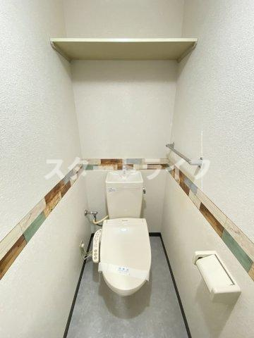 大阪市淀川区木川西４丁目の賃貸マンションのトイレ