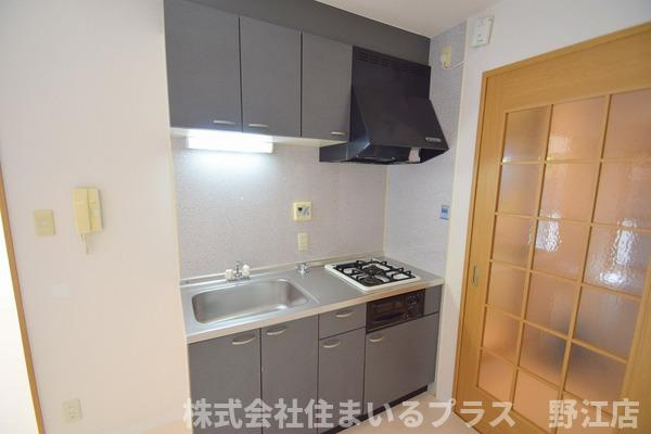 緑第3三友マンションのキッチン