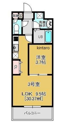 幕張ＴＨＥ　ＳＵＩＴＥ　の間取り