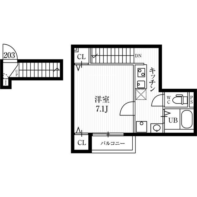ミハス南行徳ディエスの間取り|間取りです。