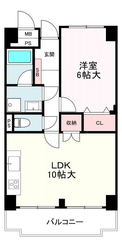 シャンボール大名Cの間取り