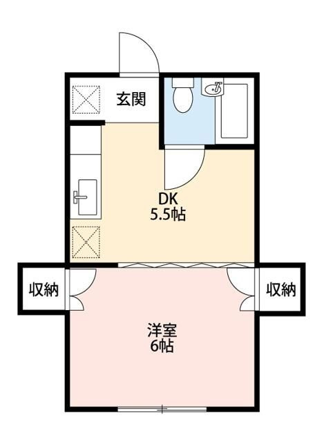 フラワーハイツの間取り