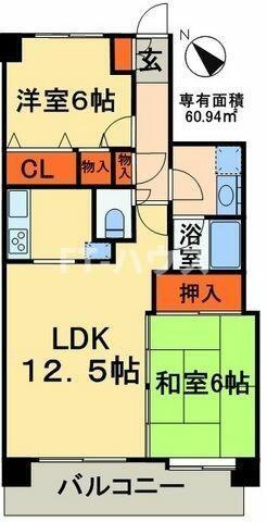 レジデンス幕張アリーナシティの間取り