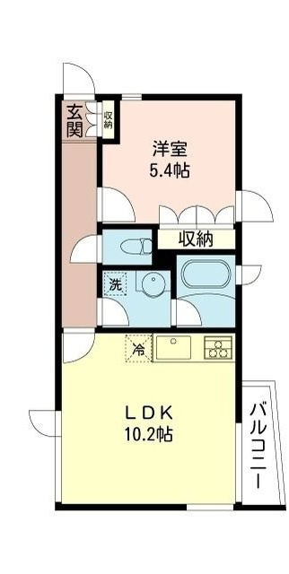 グリーンメゾン槇の間取り|間取りです。