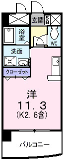 【間取り】 | ソレイユ南田園