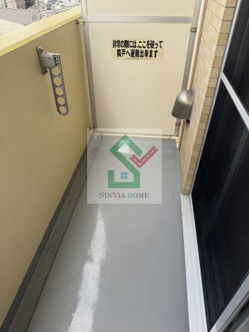 セントランド所沢のバルコニー