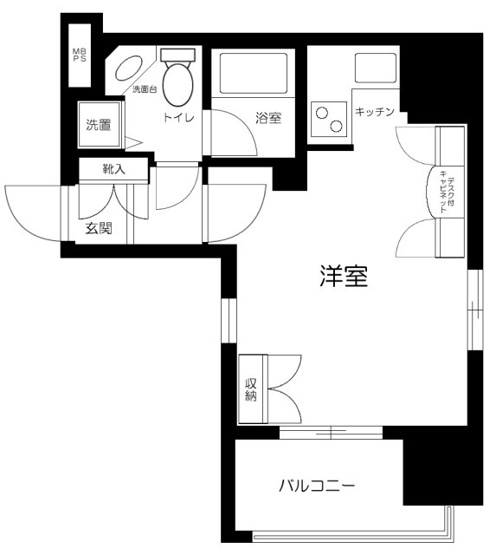 【間取り】 | アクシア新宿御苑