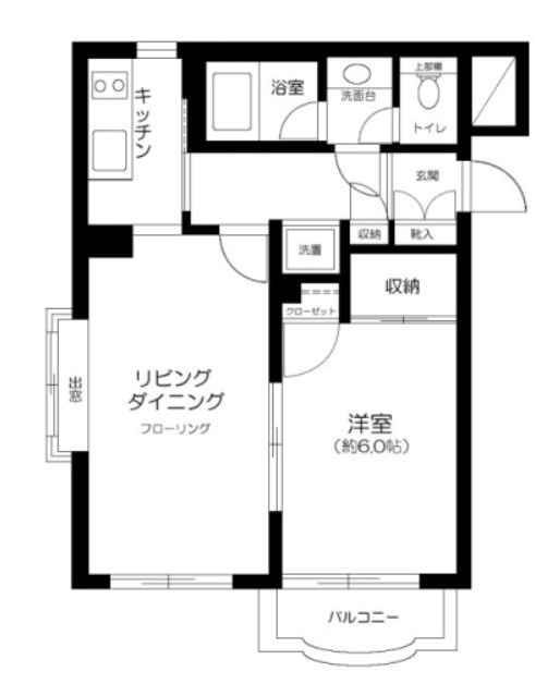 アステール荻窪の間取り