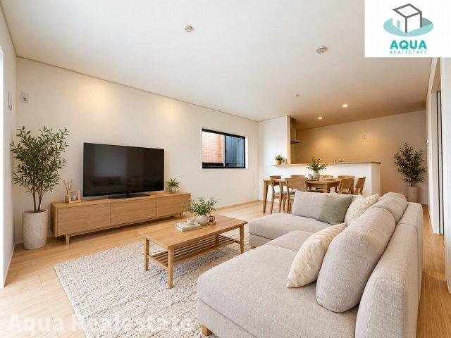 さぬき市志度の新築一戸建の外観|リビングです　※画像はイメージです