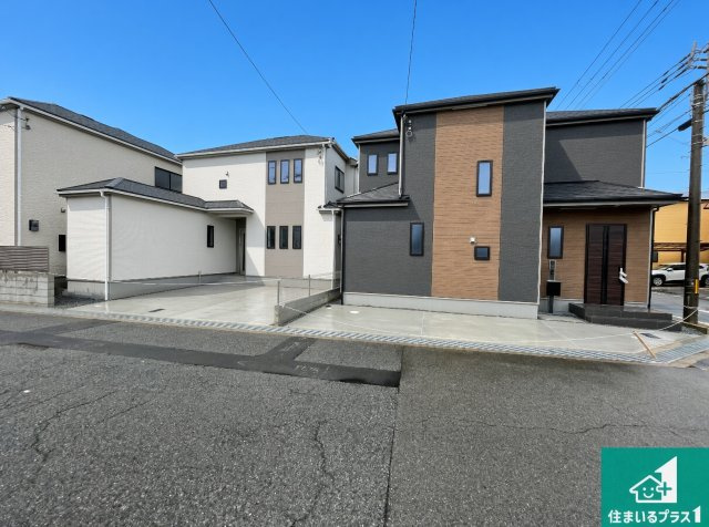 明石市魚住町西岡　第1期　新築一戸建ての外観|安心の10年保証！外観を美しく保ち、雨水で汚れを落とします！気になることがありましたら、お気軽にお問い合わせください！