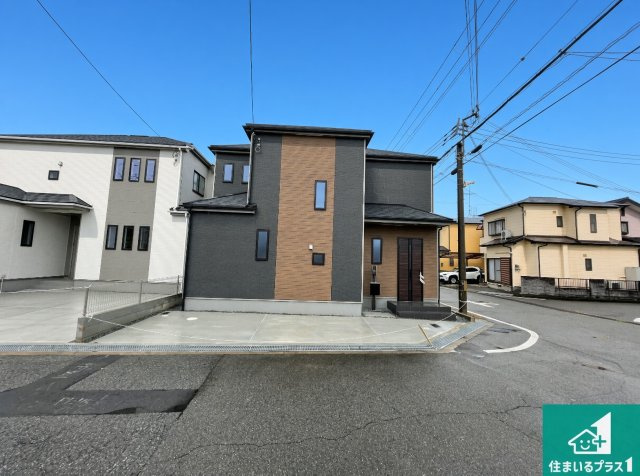 明石市魚住町西岡　第1期　新築一戸建ての外観|安心の10年保証！外観を美しく保ち、雨水で汚れを落とします！気になることがありましたら、お気軽にお問い合わせください！