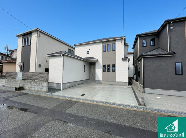 明石市魚住町西岡　第1期　新築一戸建ての外観|安心の10年保証！外観を美しく保ち、雨水で汚れを落とします！気になることがありましたら、お気軽にお問い合わせください！