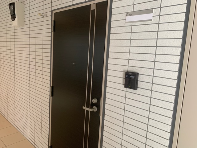 ウエストヒルズの玄関