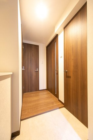 フィシオ飯田橋の玄関|※写真は同タイプ住戸です。