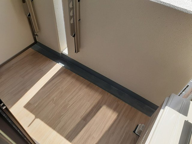 ライムテラスのバルコニー|バルコニー付きです