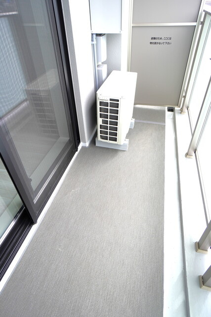 Ｊ．ＧＲＡＮ　Ｃｏｕｒｔ　品川西大井ＷＥＳＴのバルコニー|※写真は同タイプ住戸です。