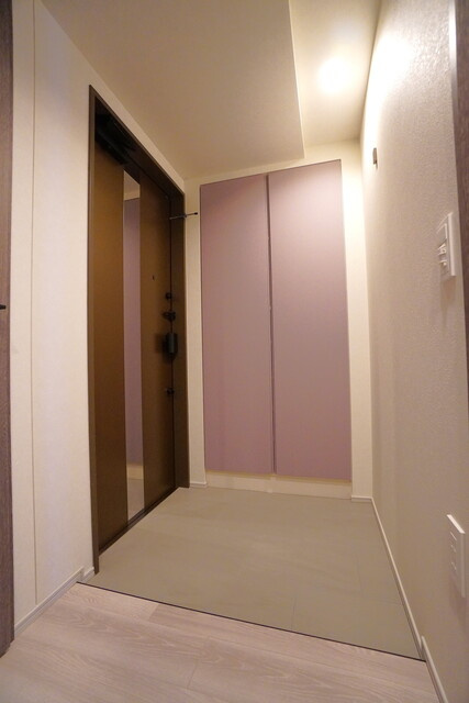 ザ・ライオンズフォーシア外神田の玄関|※写真は同タイプ住戸です。