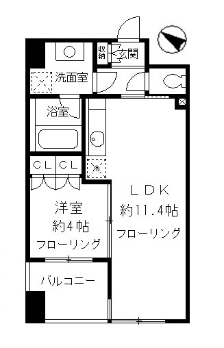 ルフィット神宮北参道の間取り