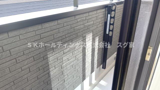 綾部市岡町新築戸建て住宅のバルコニー