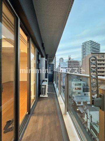 松屋タワーのバルコニー