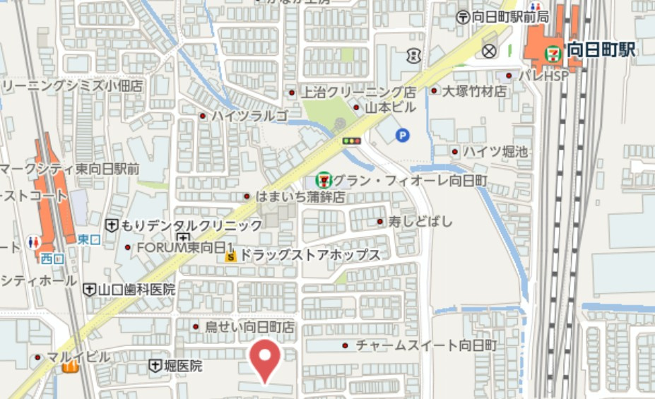 エクセル渋川　3階の地図