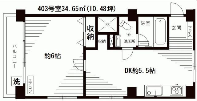 リッツ麻布の間取り