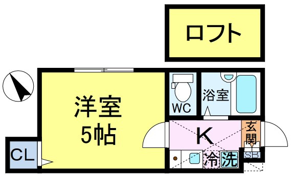 Grip新小岩の間取り