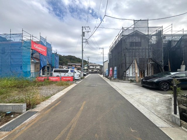 大井町金子全8区画の前面道路含む現地写真