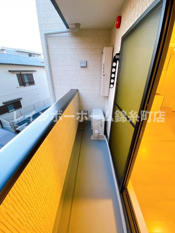 シティハウス谷塚のバルコニー|別物件参考写真