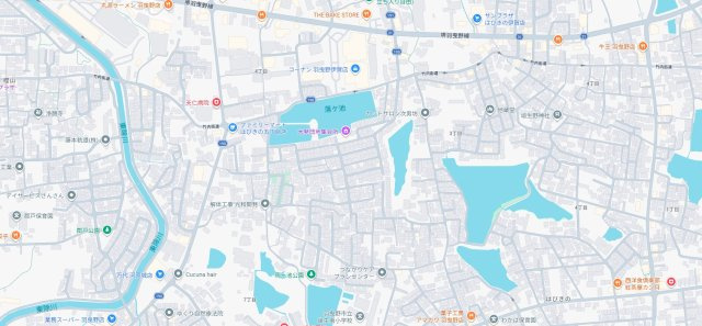 羽曳野市はびきの　第1期　新築一戸建ての地図