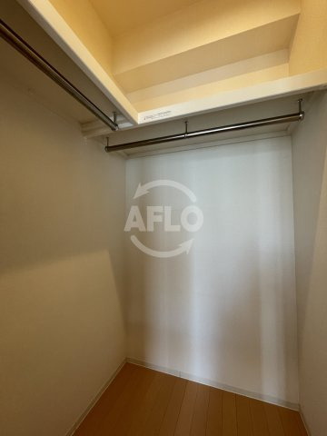 エスペランサ海老江の収納|エスペランサ海老江　ウォークインクローゼット