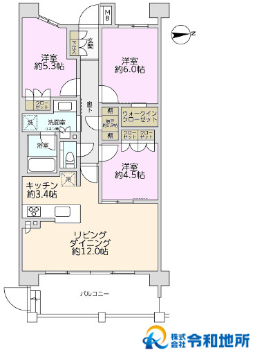 ウェリス茅ヶ崎東海岸南の間取り