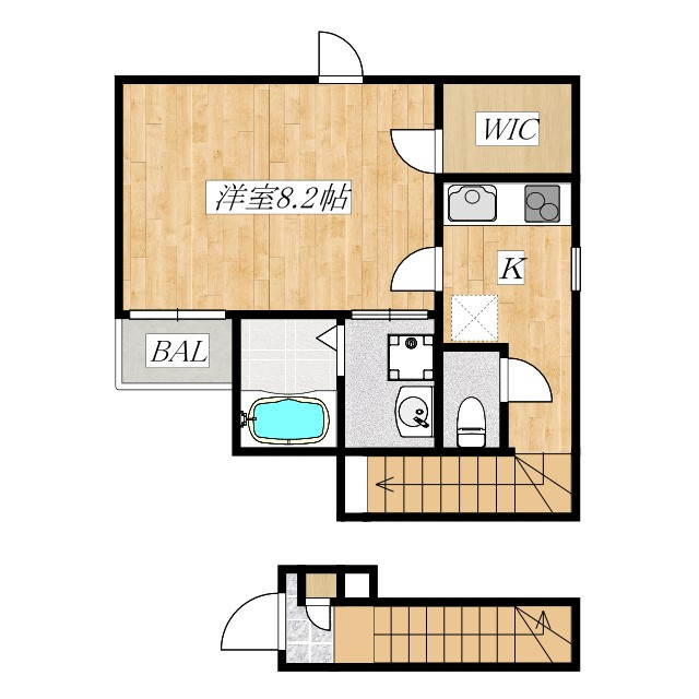 Comfortiaの間取り|間取りです☆