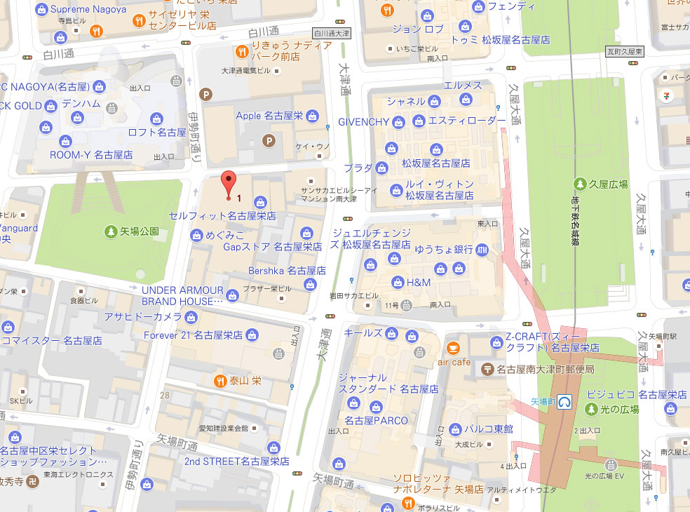 SAKAE　PLACEの地図