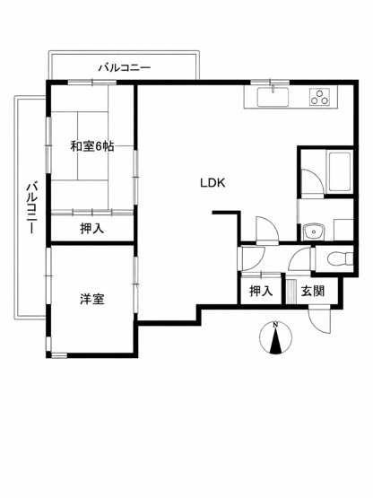 【間取り】 | シャトーソレイユ