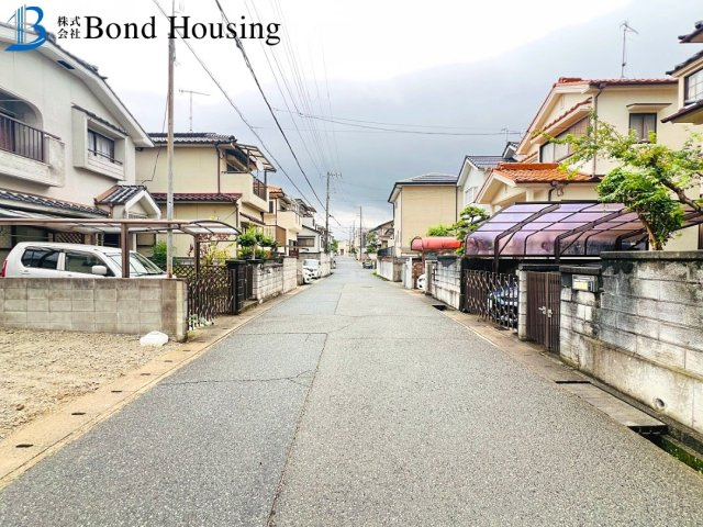 長期優良住宅取得物件　長畑町　新築限定1棟の前面道路含む現地写真