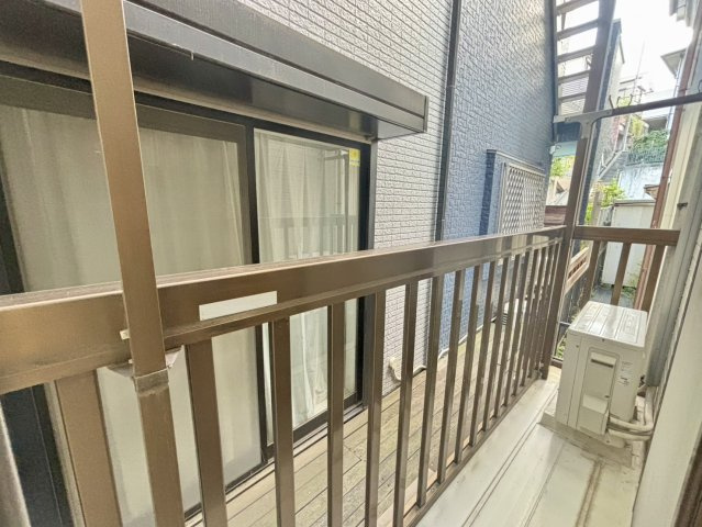 藤コーポのバルコニー