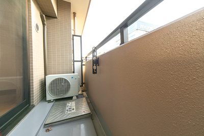 レジアス新横浜のバルコニー|※写真は同タイプ住戸です。