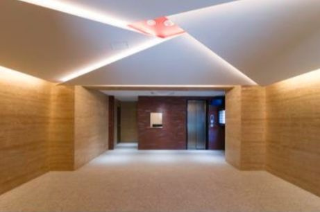 リバーパーク門前仲町のロビー|建物の内部です