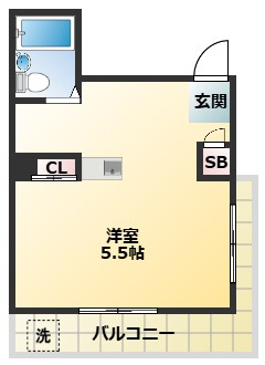 柳沢ハイツの間取り