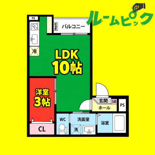 GRANDBLUE todayutakaⅠ　名古屋市賃貸　仲介手数料無料の間取り