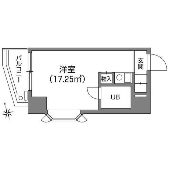 【間取り】 | コア伝通院アネックス | 間取り図