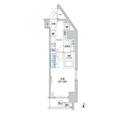 【間取り】 | パークキューブ西新宿