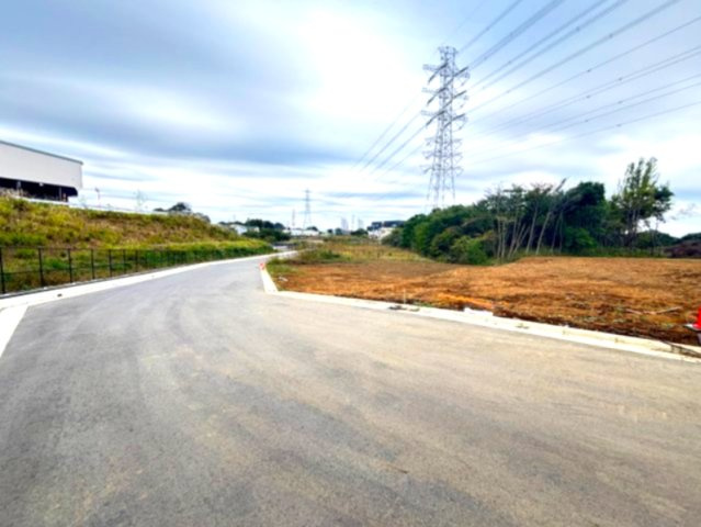 土地 所沢市南永井の外観|前面道路広々！