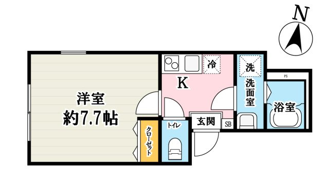 （仮称）キャメル川越並木9の間取り
