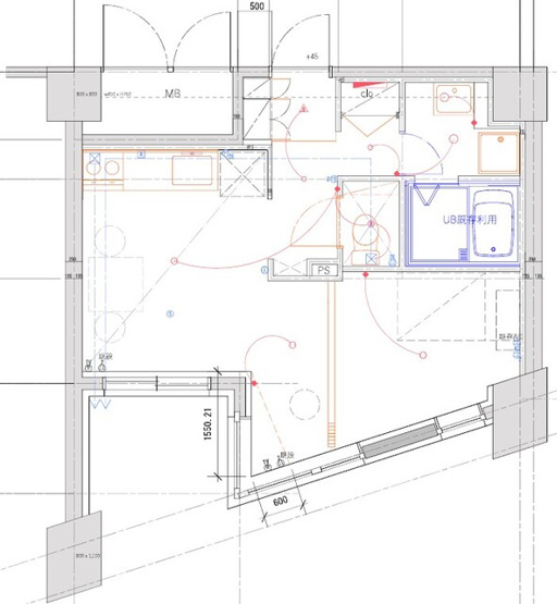 【間取り】 | コスモリード新宿余丁町