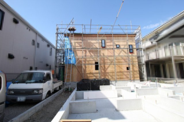 高知市弥生町　新築戸建  2期１棟1号棟　(全2区画)　　の外観|4LDK+WIC　
土地面積　135.17㎡　（約40.88坪）建物面積　108.47㎡（約32.81坪）
１階　53.41㎡　2階　55.06㎡
※インナーバルコニー　8.69㎡含