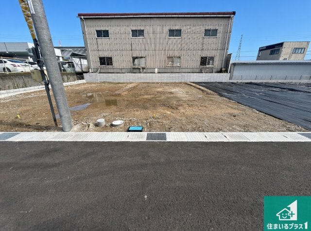 泉佐野市新安松　新築一戸建ての外観|現在の進捗状況です！順調に作業進行中、完成が待ち遠しいです！詳細の間取り等、お気軽にお問い合わせください！