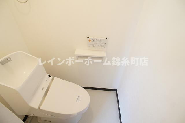 フラット東向島のトイレ